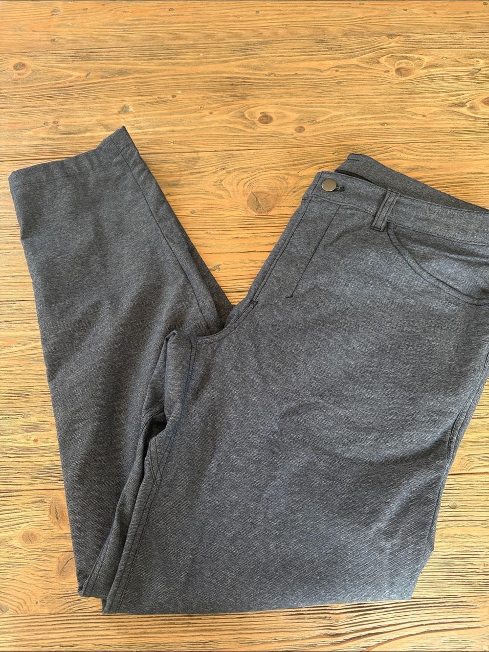 Lululemon Athletica Blue gray canvas pants